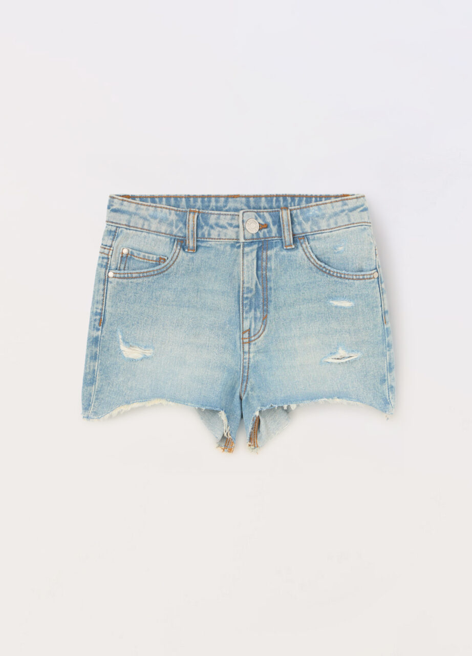 Šorc od jeansa od čistog pamuka za djevojčicu