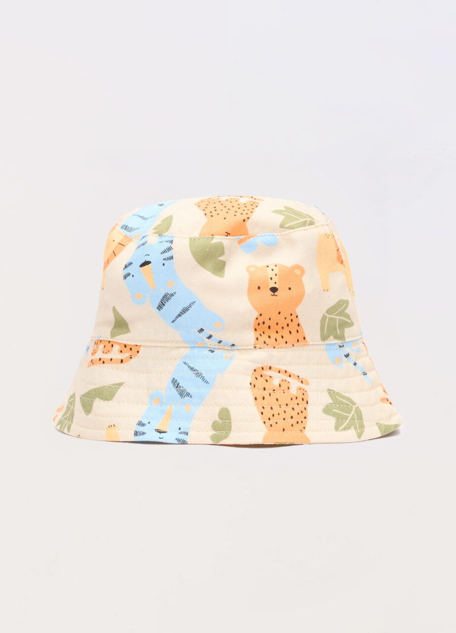 Alternative view of Ribarski šešir od čistog pamuka za bebe