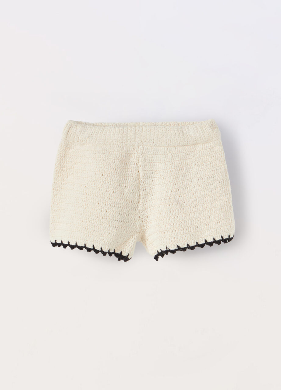 Heklani šorc od čistog pamuka za bebe