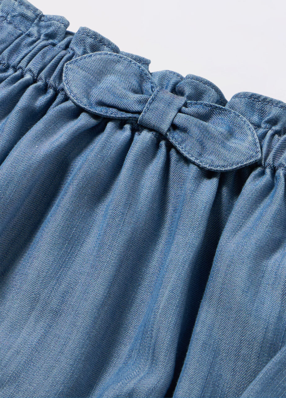 Alternative view of Šorc od čistog lyocella za novorođenče