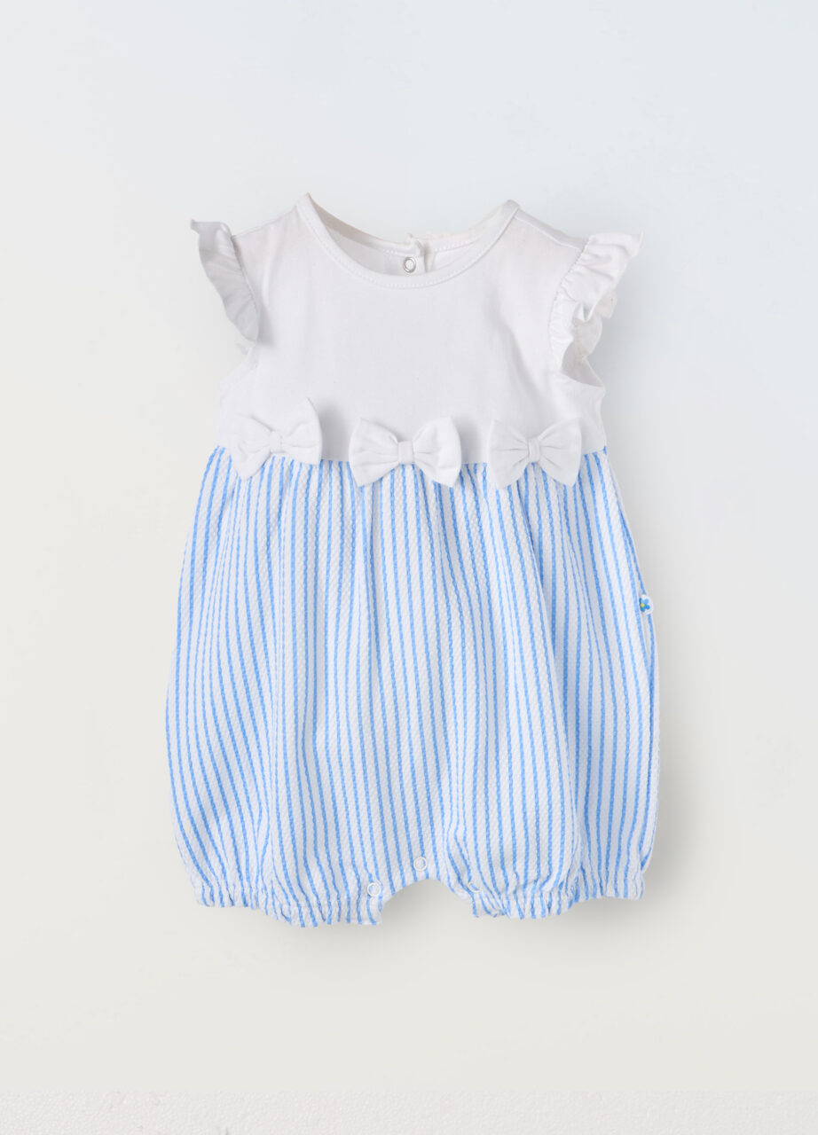 Rastezljivi pamučni kombinezon za novorođenčad