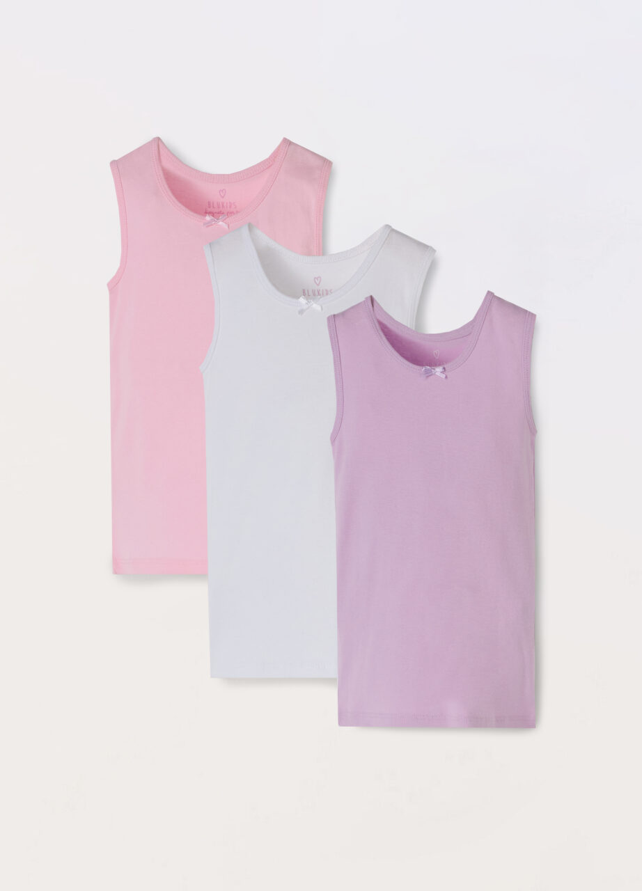 Paket 3 potkošulje od čistog pamuka za bebe