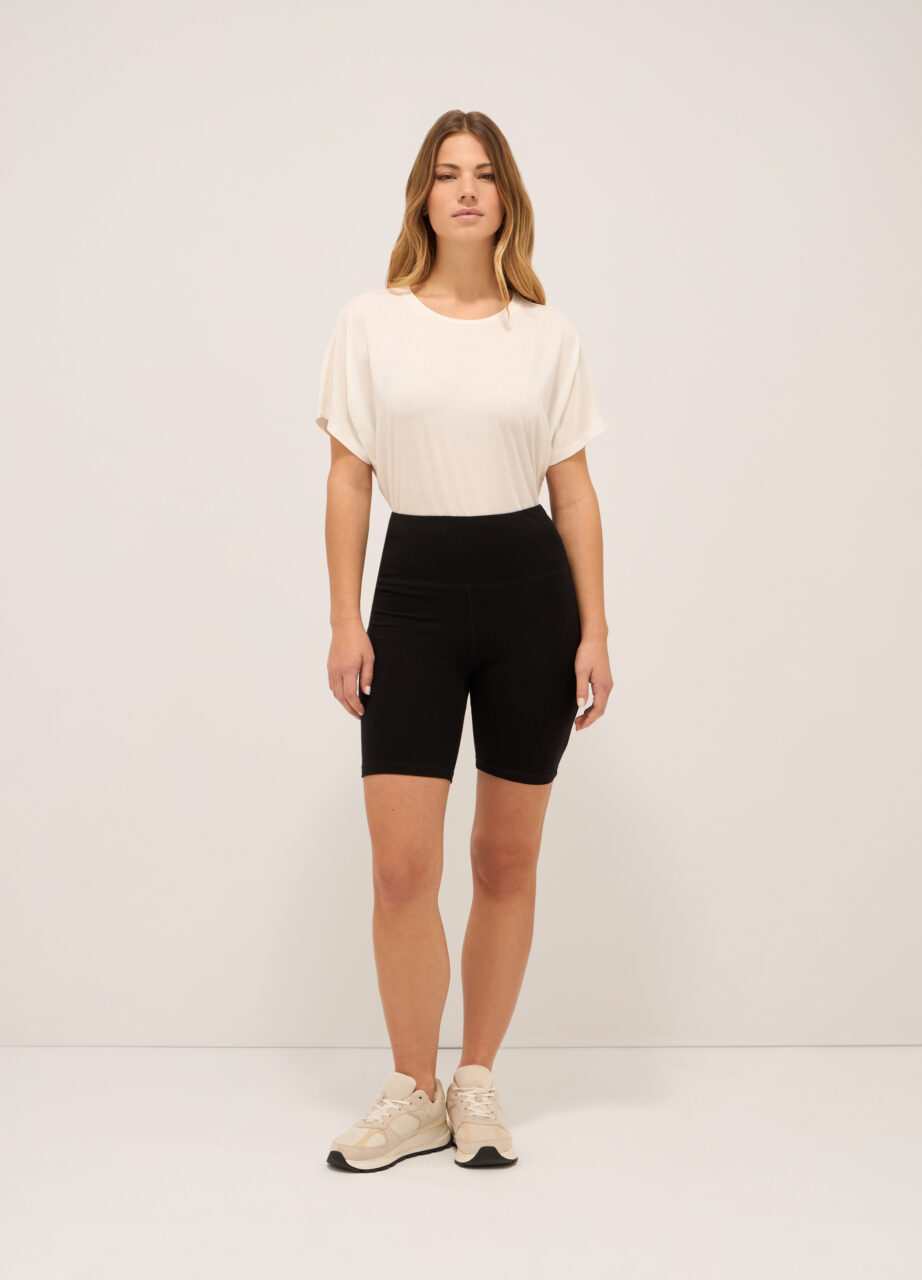 Šorc od rastezljivog pamuka za žene