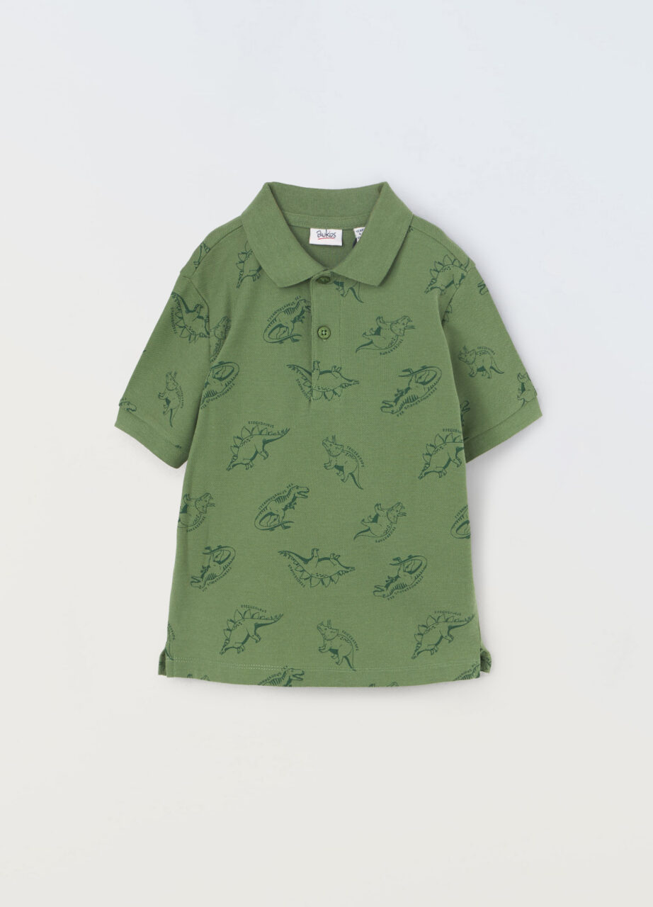 Polo majica od čistog Piquet pamuka za dječaka