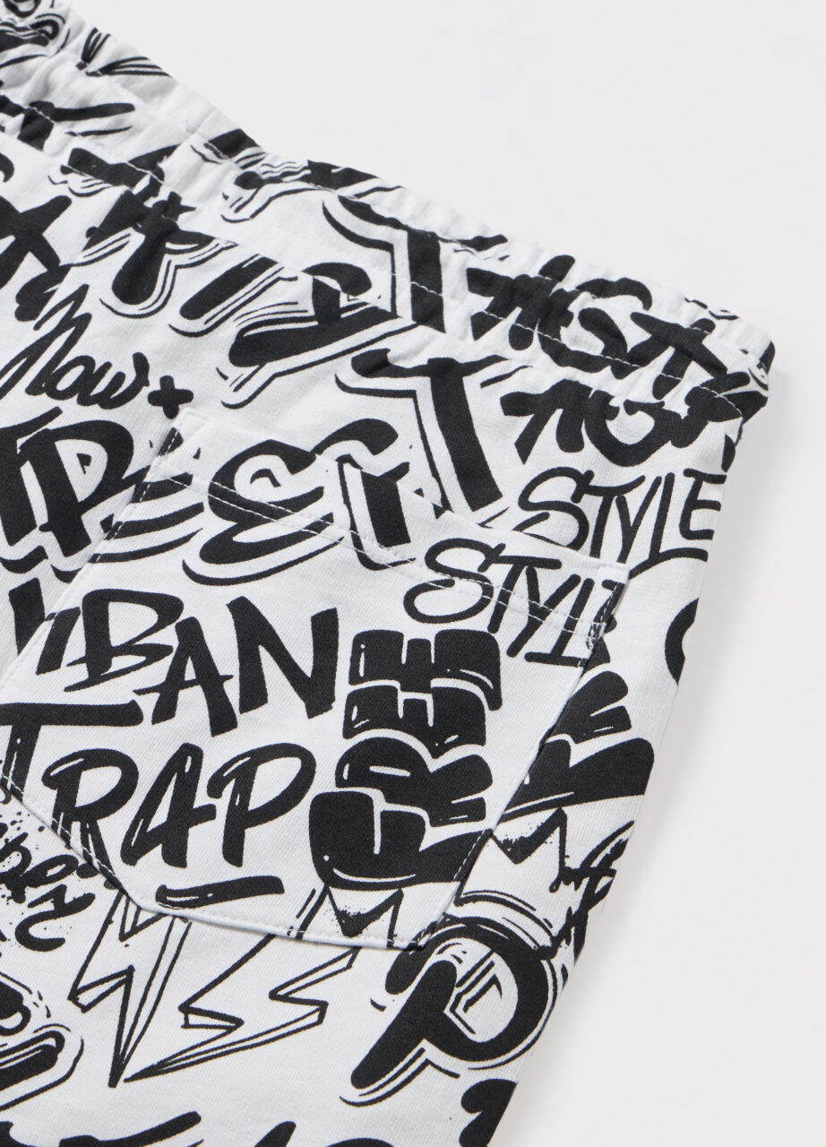 Alternative view of Šorc od čistog french terry pamuka za dječaka