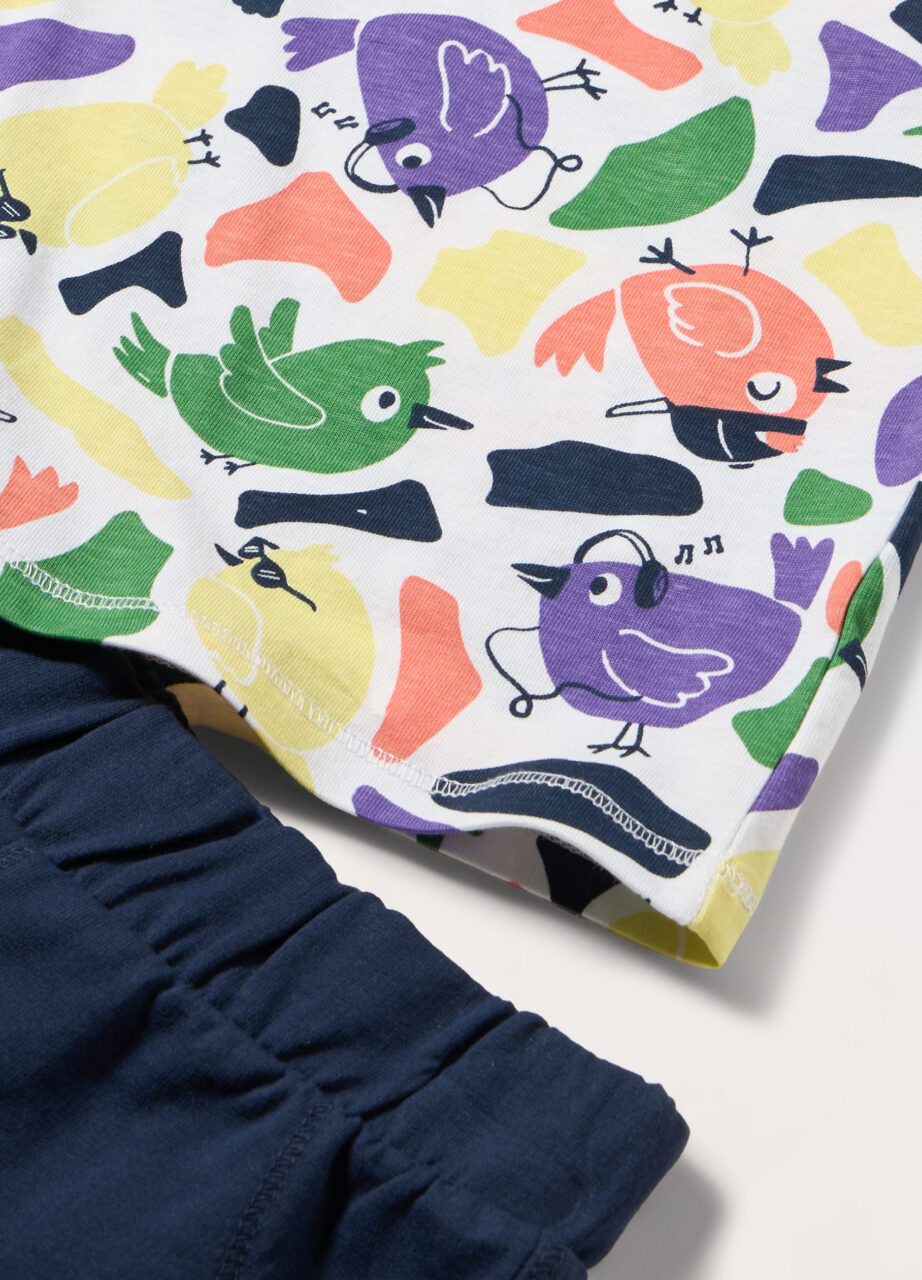 Alternative view of Trenerka set od čistog pamučnog jerseya za novorođenče