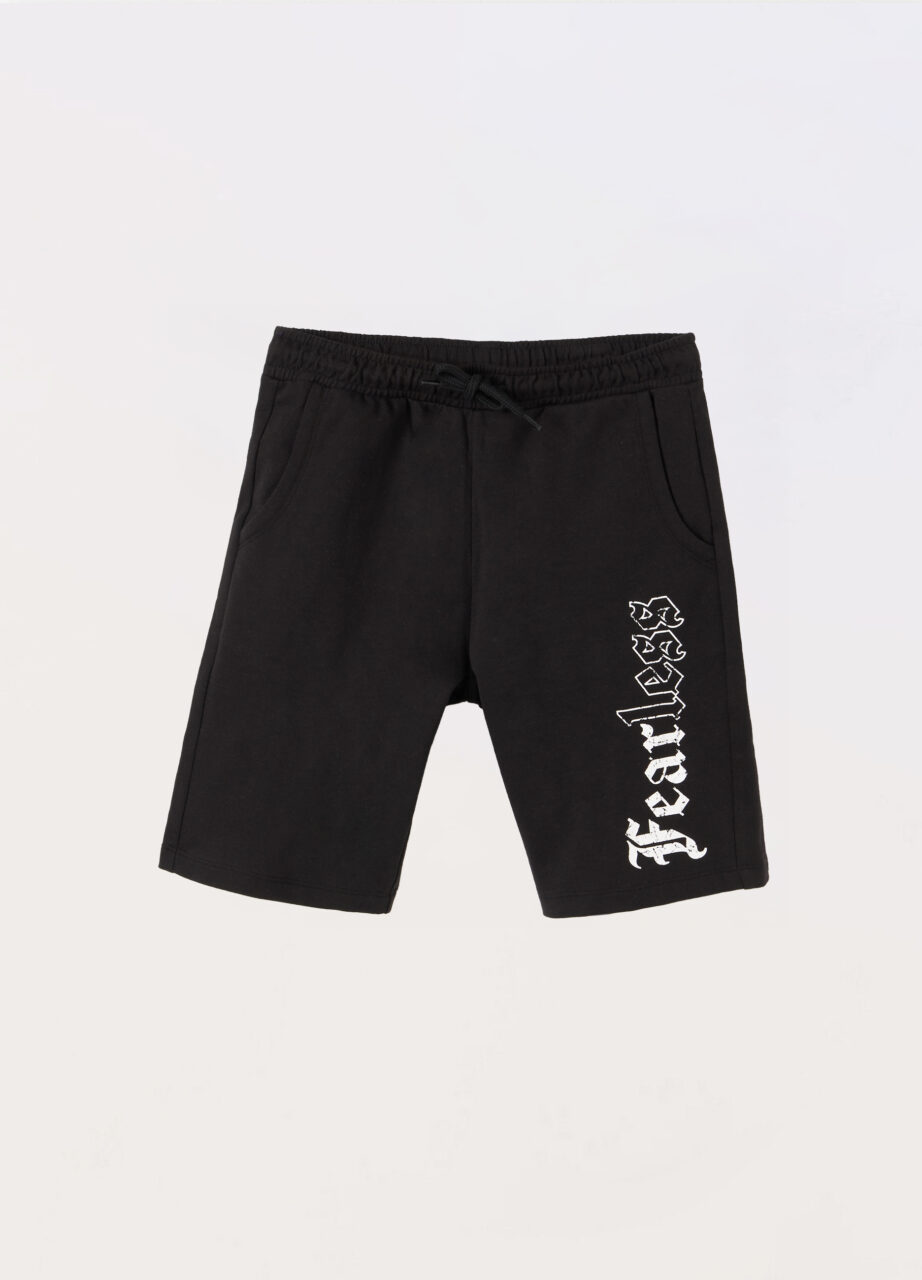 Šorc od čistog french terry pamuka za dječaka