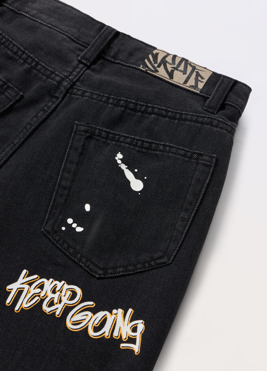 Alternative view of Šorc od pamučnog denima za dječaka