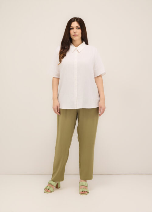 Pantalone od čiste viskoze za žene (veće veličine)