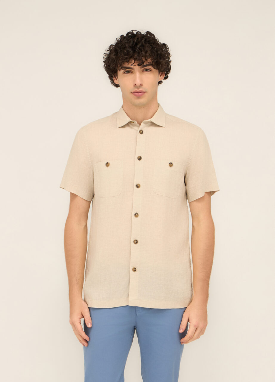 Muška košulja od čistog lana