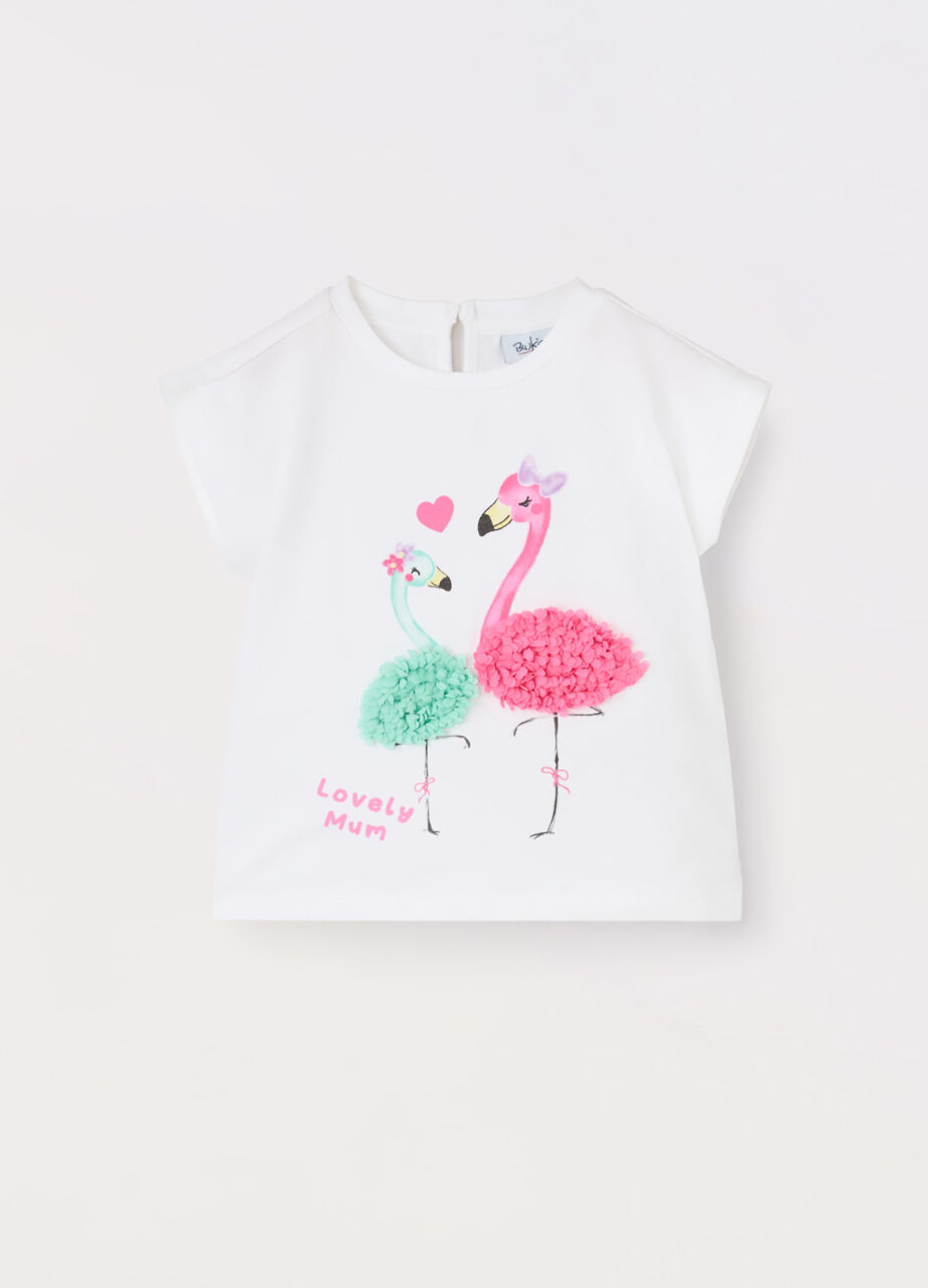 Majica od rastezljivog pamučnog jerseya za djevojčicu (beba)