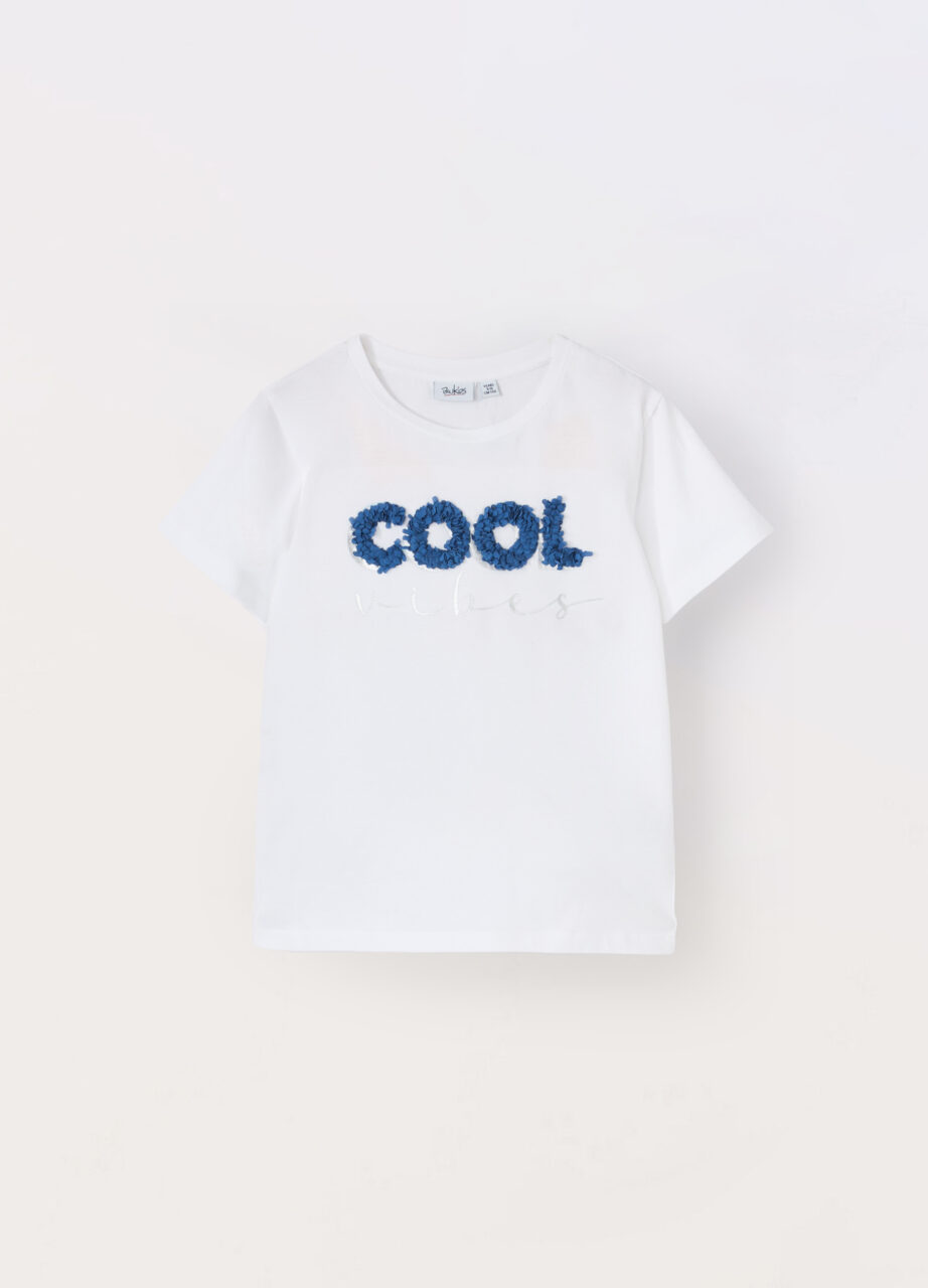 Majica od rastezljivog pamučnog jerseya za djevojčicu