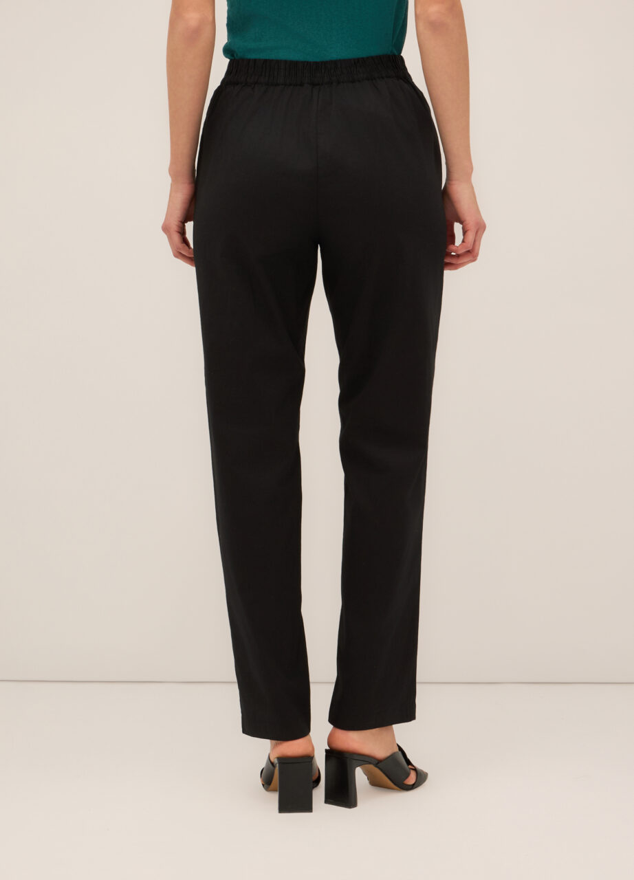 Alternative view of Pantalone od rastezljivog pamučnog twilla za žene