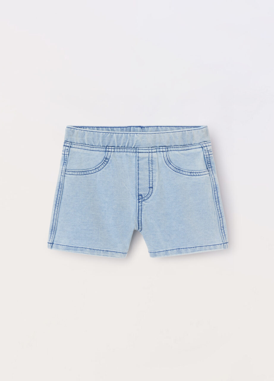 Šorc od rastezljivog denima za djevojčicu
