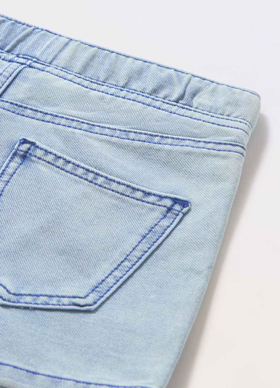 Alternative view of Šorc od rastezljivog denima za djevojčicu