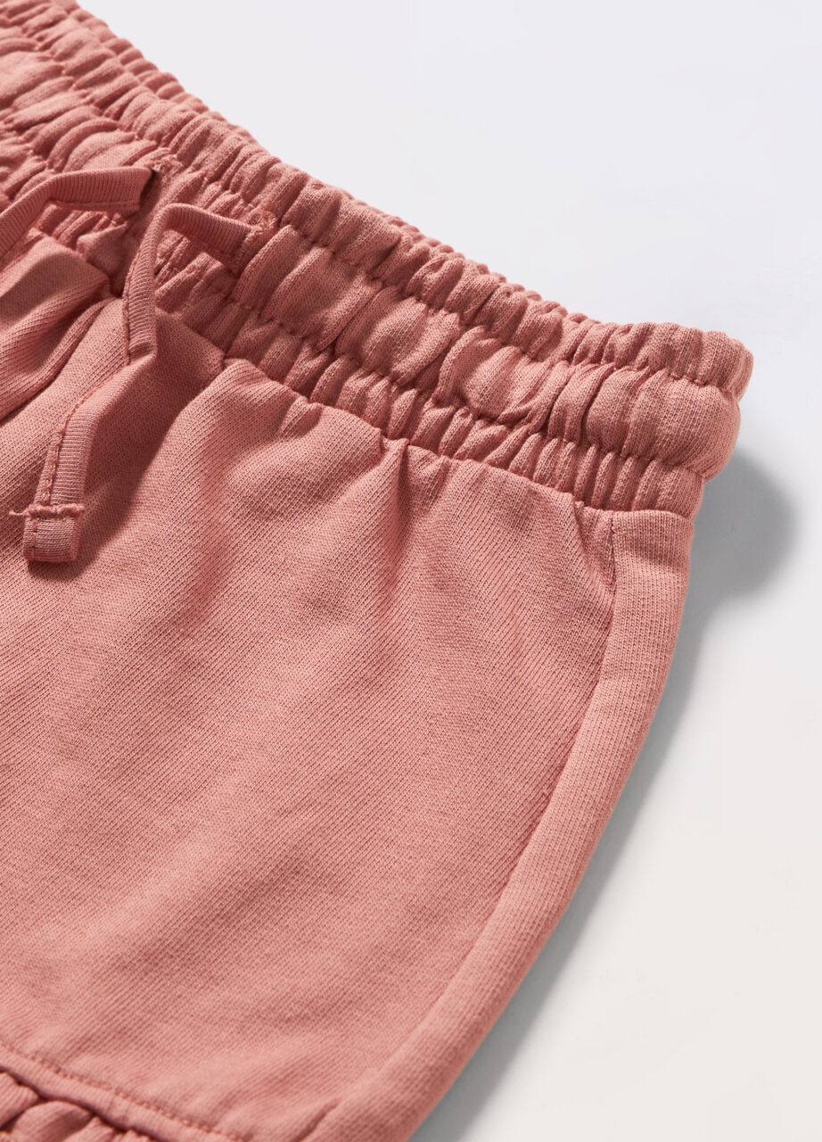 Alternative view of Šorc od čistog french terry pamuka za djevojčicu (beba)