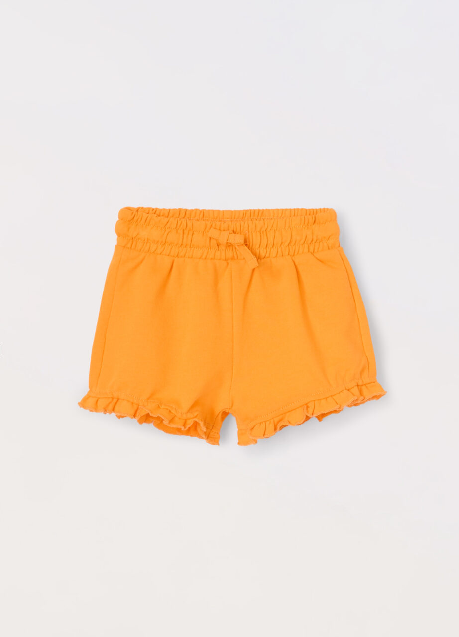 Šorc od čistog french terry pamuka za djevojčicu (beba)