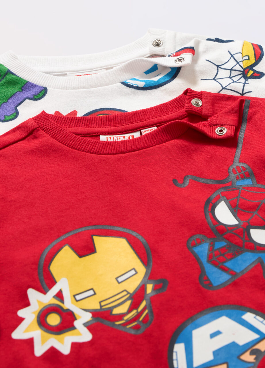 Alternative view of Paket od 2 majice od čistog pamuka za novorođenče