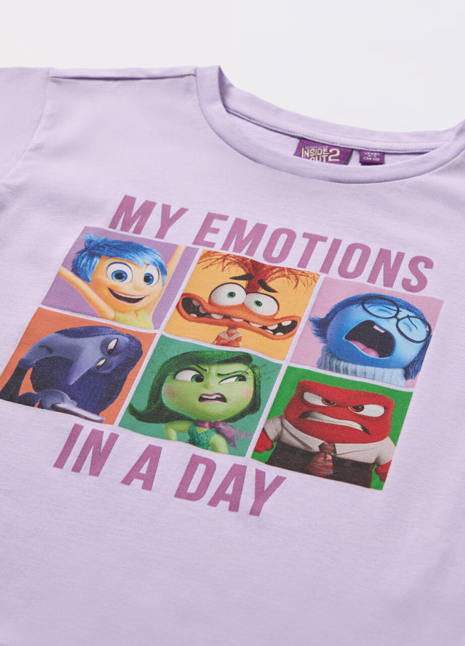 Alternative view of Majica Inside Out od čistog pamuka za djevojčicu