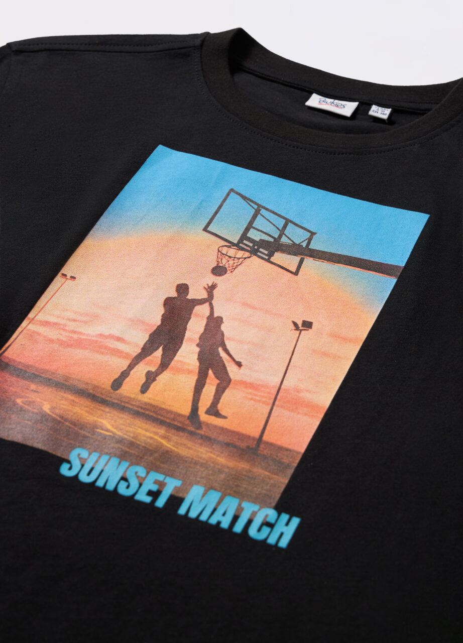 Alternative view of Majica od čistog pamučnog jerseya za dječaka