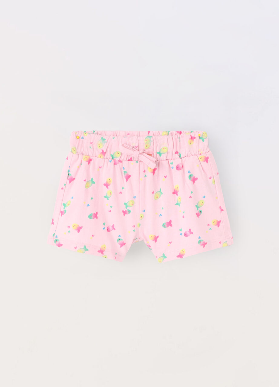 Šorc od čistog pamučnog jerseya za djevojčicu (beba)