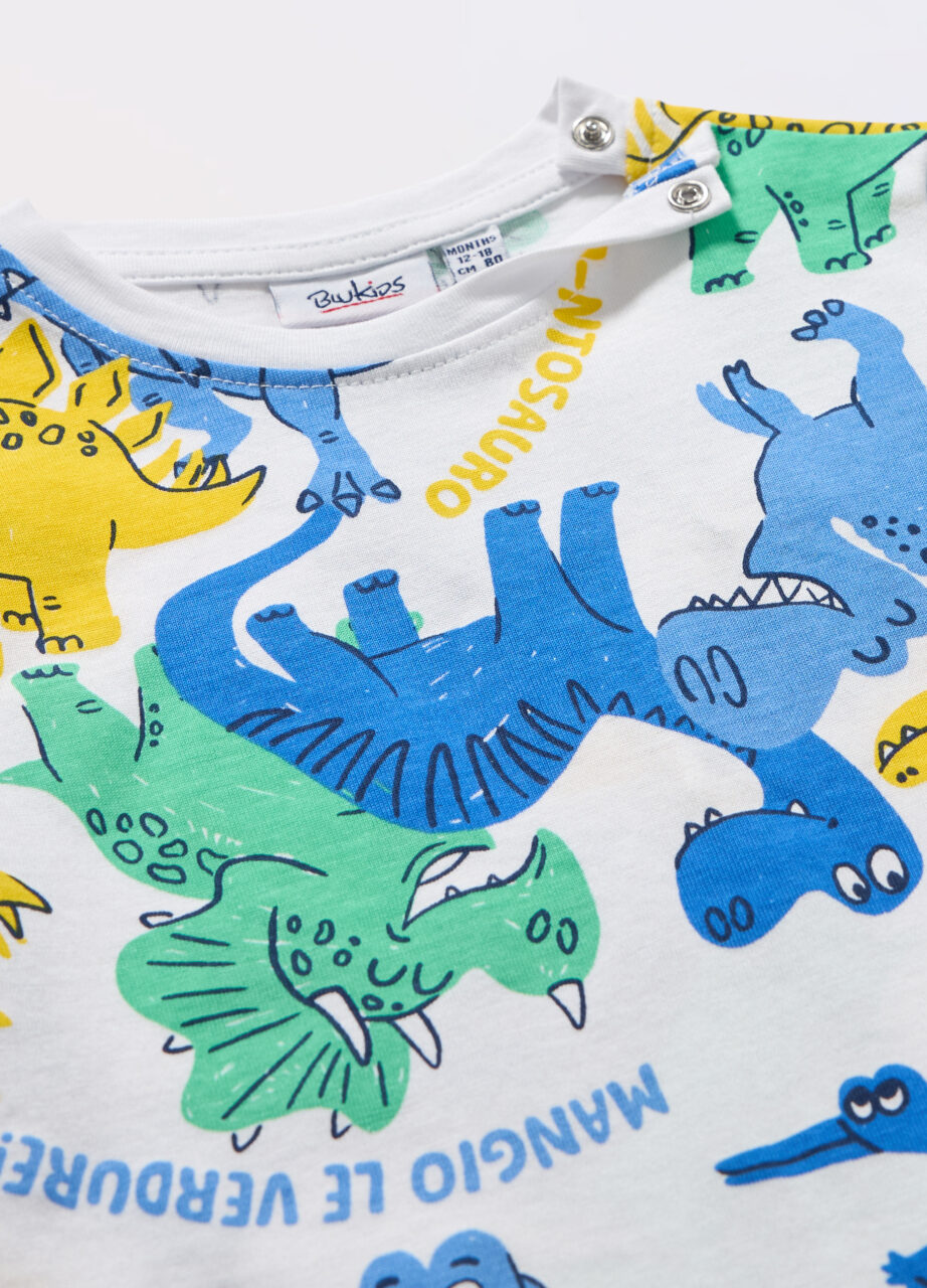 Alternative view of Majica od čistog pamučnog jerseya za novorođenče