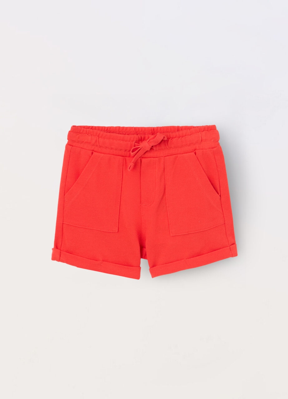 Šorc od čistog Piquet pamuka za novorođenče