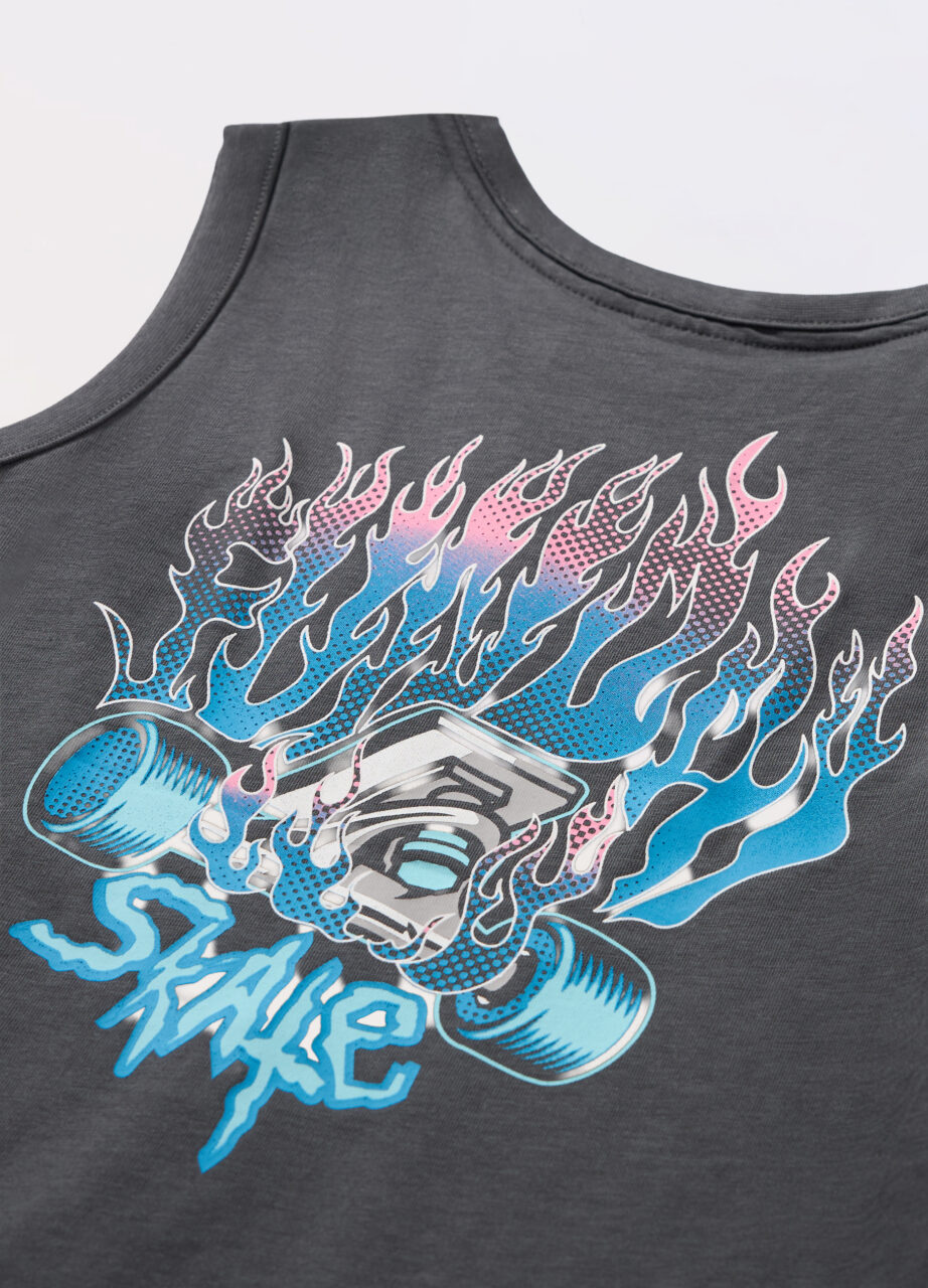 Alternative view of Majica bez rukava od čistog pamučnog jerseya za dječaka