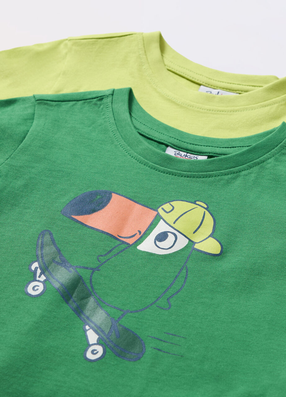 Alternative view of Paket od 2 majice od čistog pamučnog jerseya za novorođenče