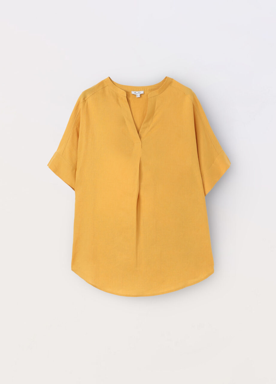 Bluza od lanene mješavine za žene (veće veličine)