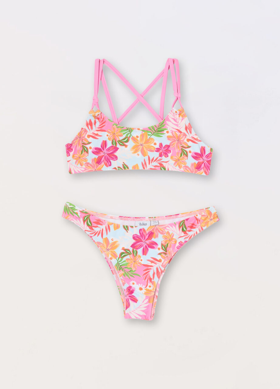 Bikini s cvjetnim uzorkom za djevojčice