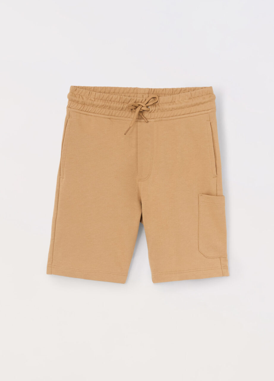 Šorc cargo kroja od francuskog frotira i čistog pamuka za dječake