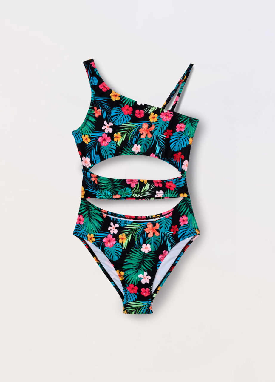 Jednodijelni cvjetni kostim za djevojčice