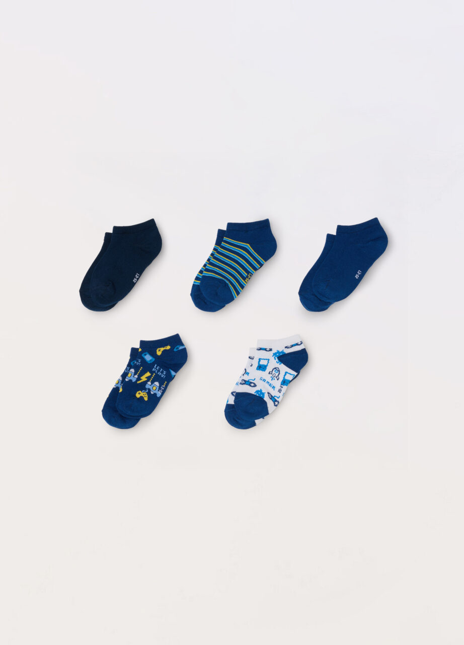 Paket od 5 pari kratkih čarapa od pamučne mješavine