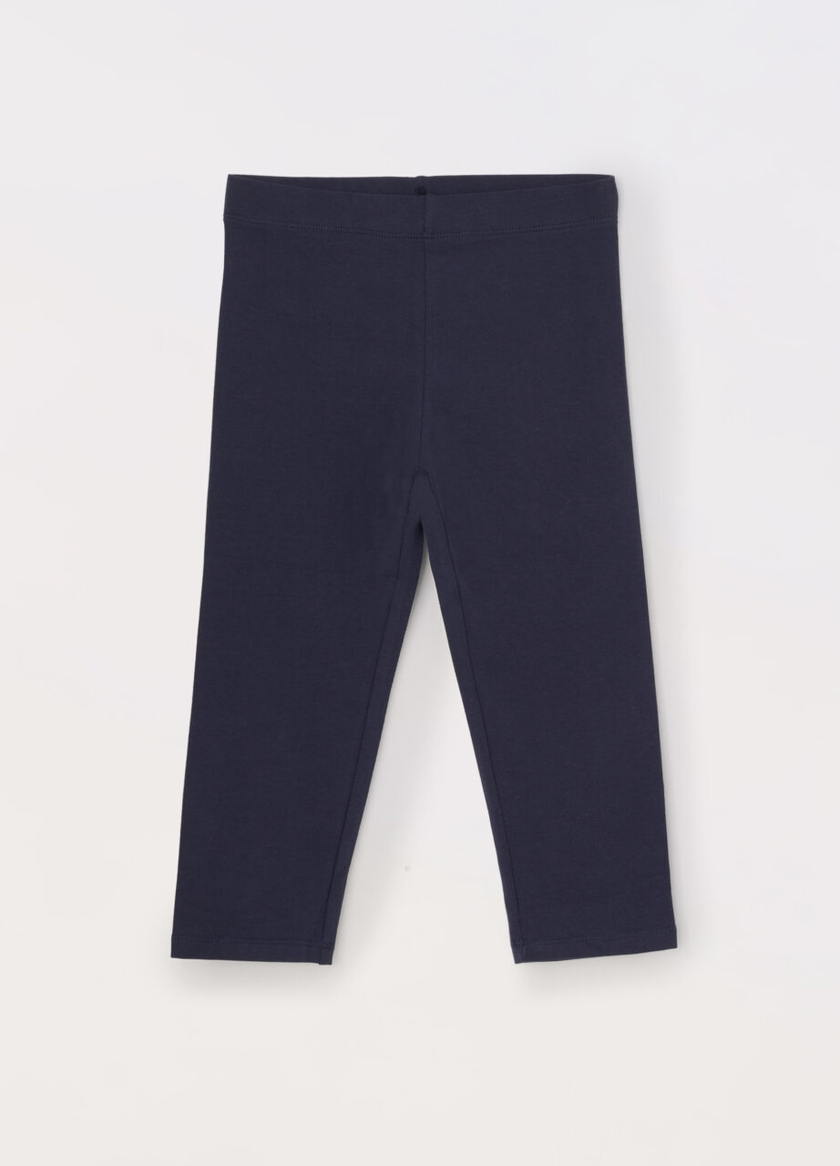 Capri helanke od rastezljivog pamučnog jerseya za djevojčice