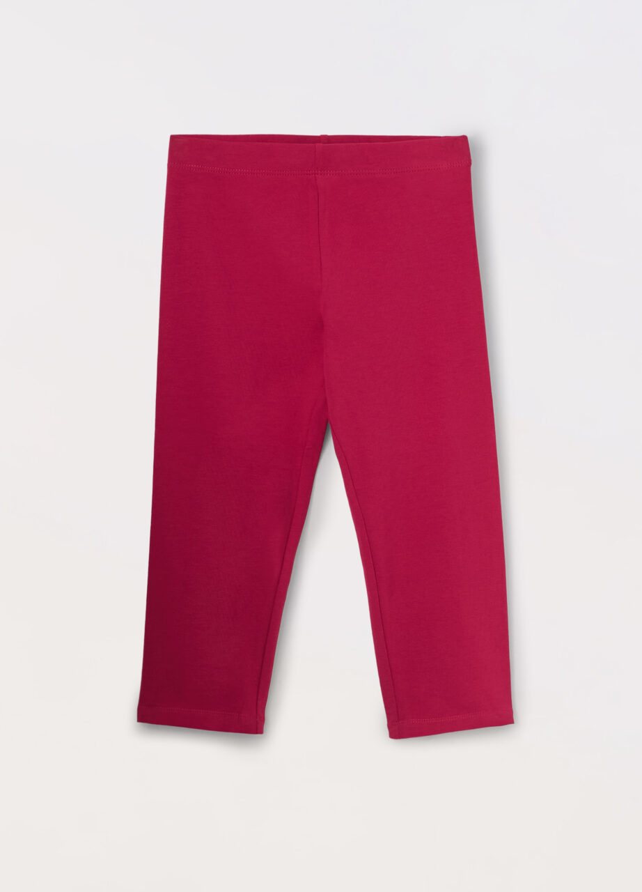 Capri helanke od rastezljivog pamučnog jerseya za djevojčice