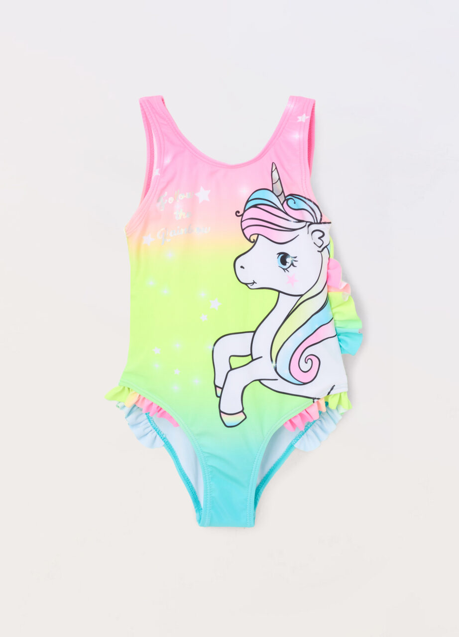 Jednodijelni kupaći kostim sa printom za djevojčice