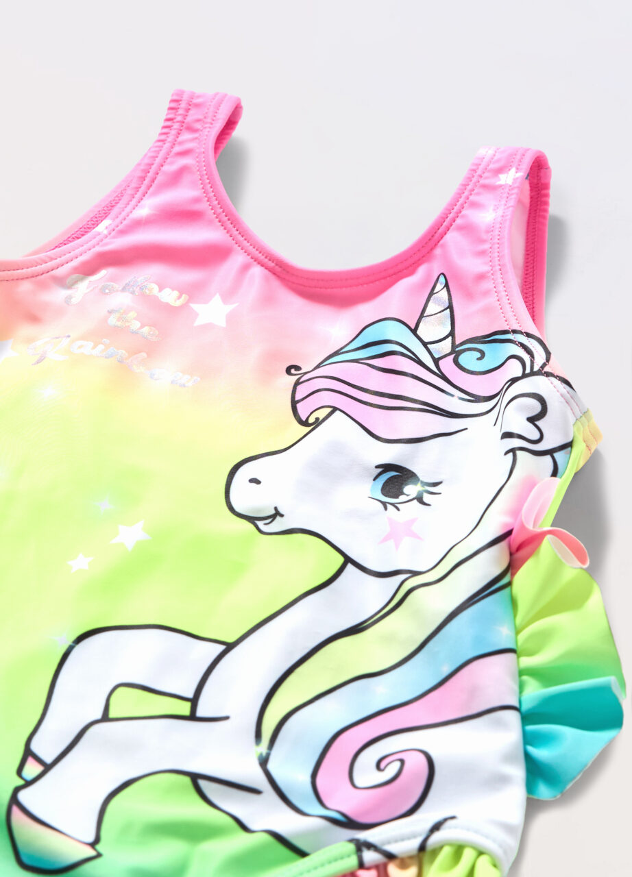 Alternative view of Jednodijelni kupaći kostim sa printom za djevojčice