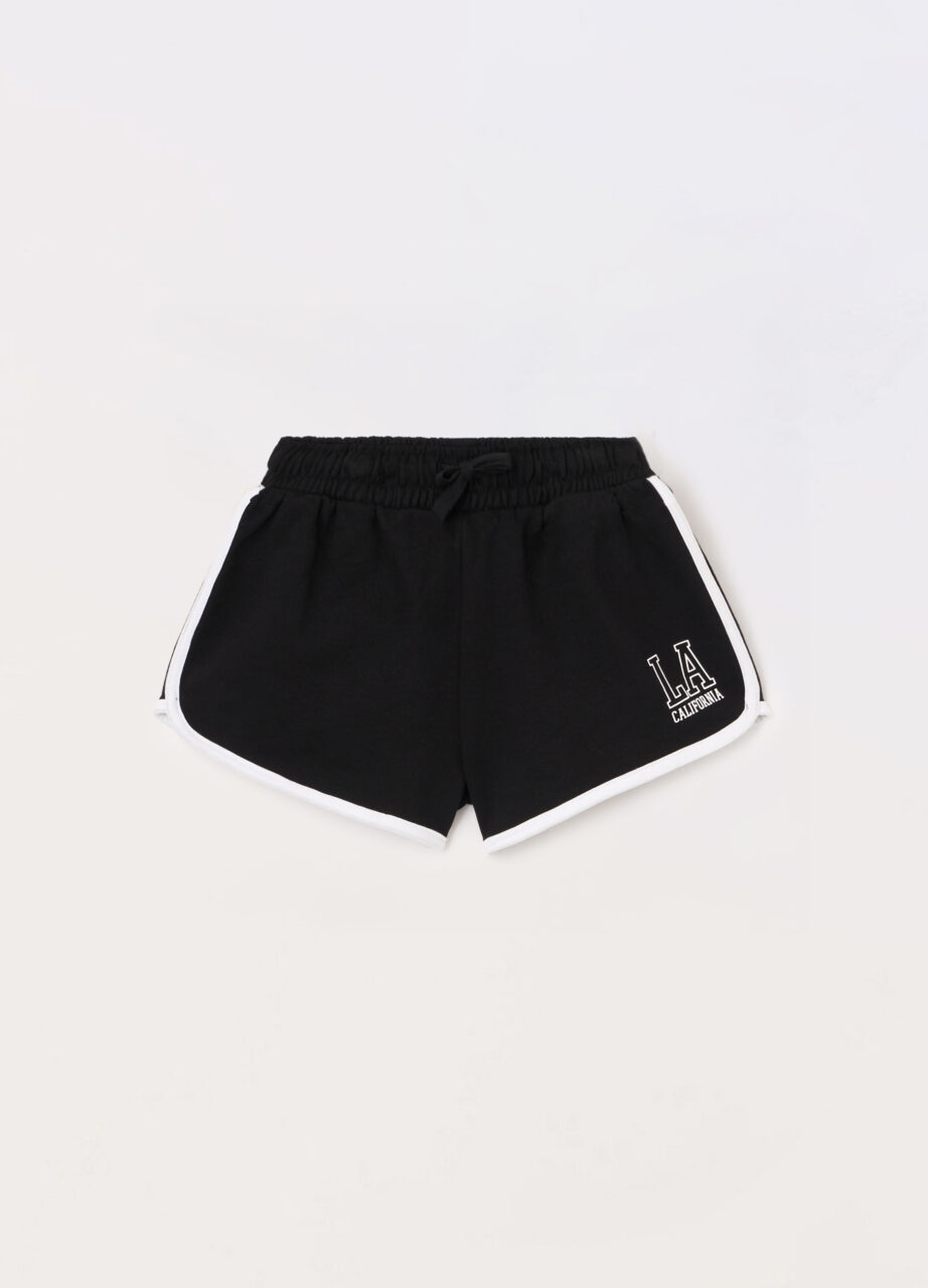 Šorc od francuskog frotira od mješavine pamuka za djevojčice