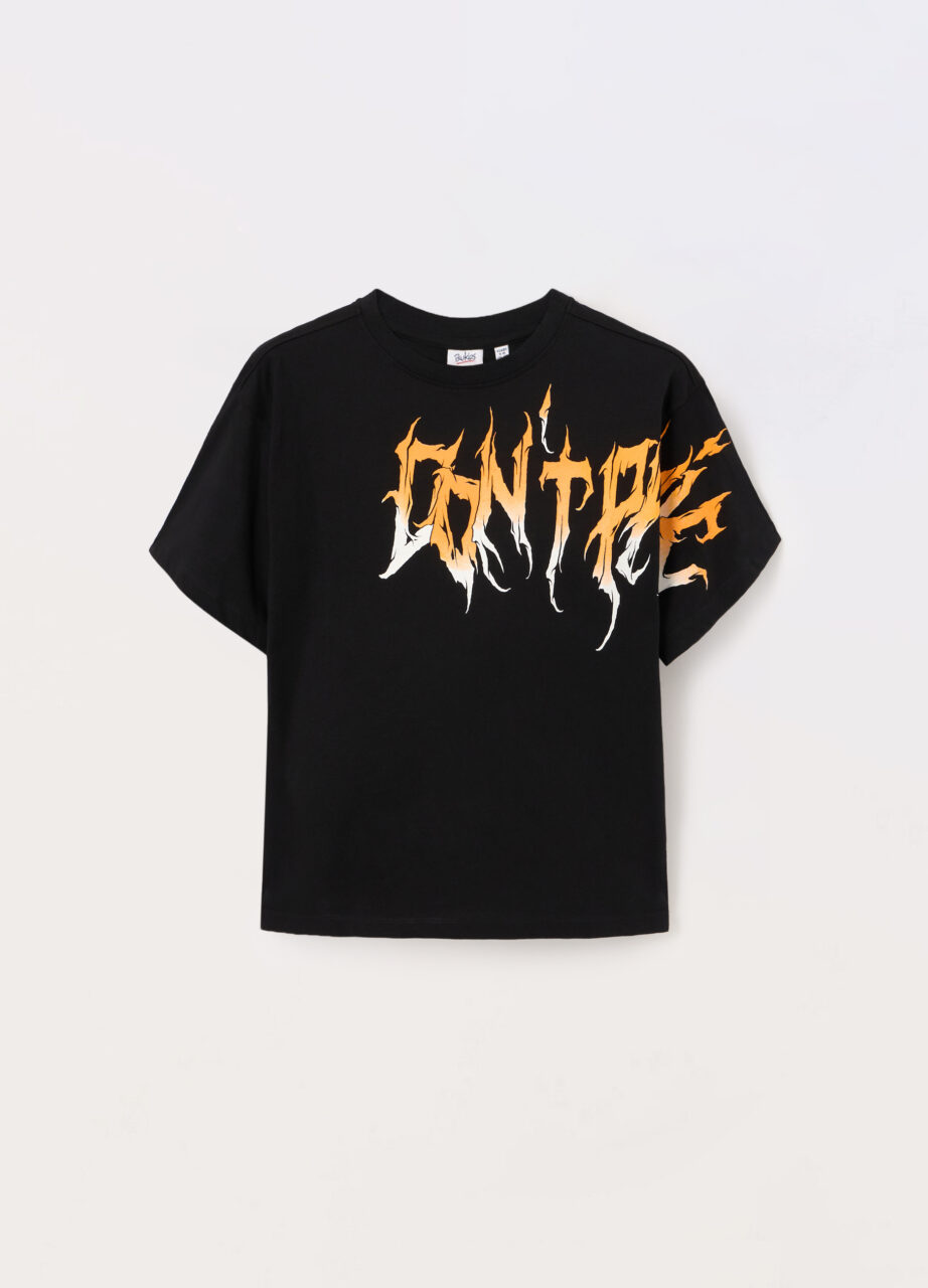 Majica od čistog pamučnog jerseya za dječake