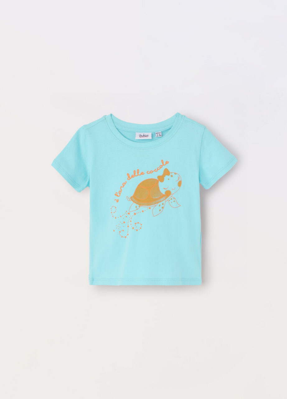 Majica od čistog pamučnog jerseya za bebe