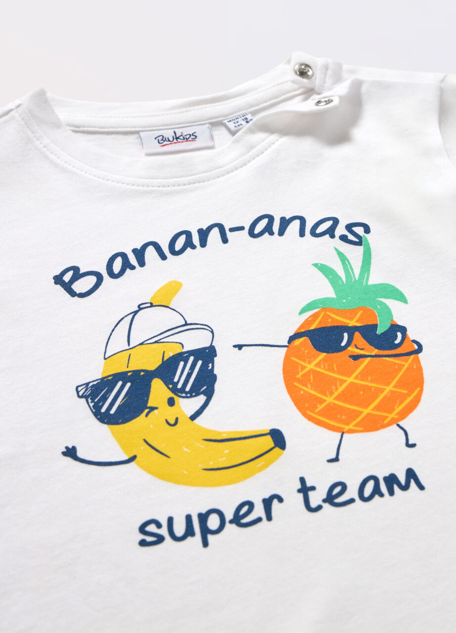 Alternative view of Majica od čistog pamučnog jerseya za bebe