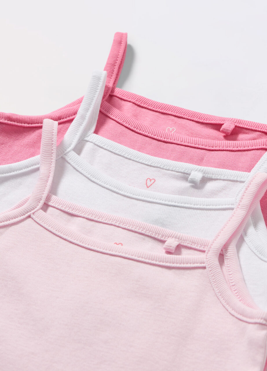 Alternative view of Paket od 3 bodija od čistog pamuka za bebe djevojčice