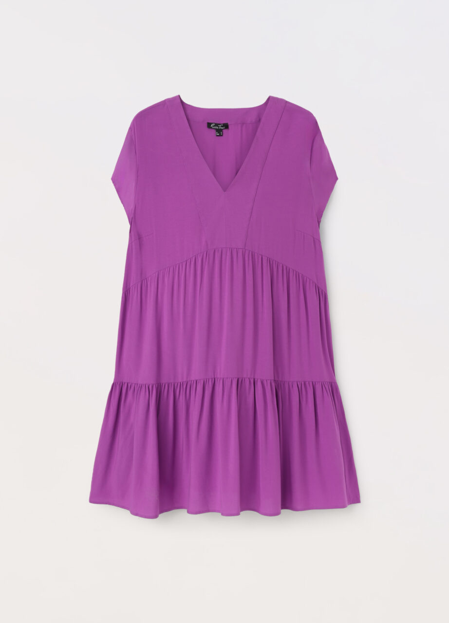 Haljina od čiste viskoze za punije žene