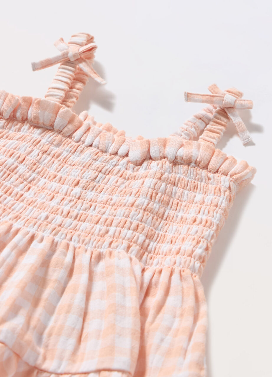 Alternative view of Haljina na sprat od čistog pamuka za bebe djevojčice