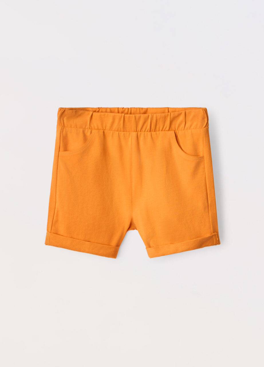 Šorc od čistog pamučnog jerseya za bebe