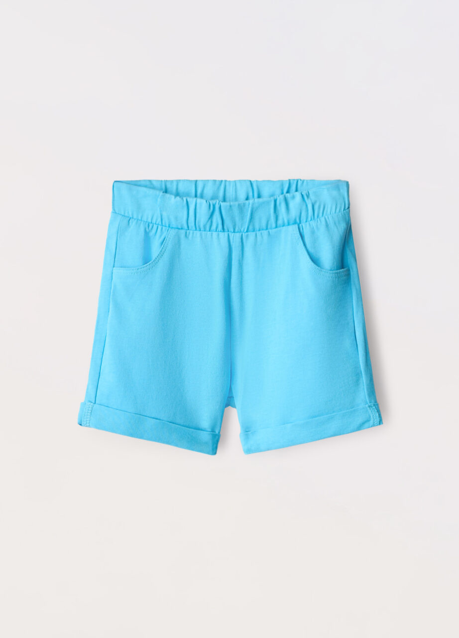 Šorc od čistog pamučnog jerseya za bebe