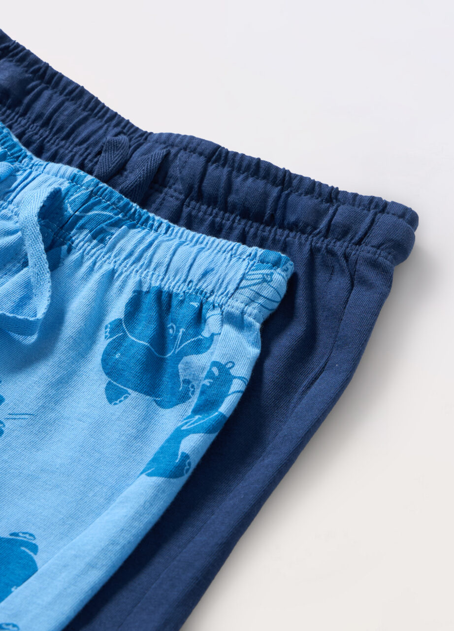 Alternative view of Paket od 2 šorca od čistog pamučnog jerseya za bebe