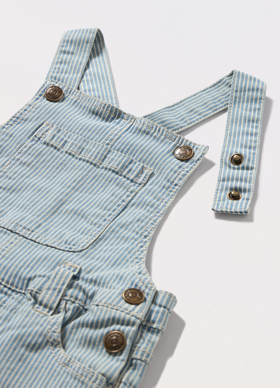 Alternative view of Tuta na pruge od rastezljivog pamuka za bebe