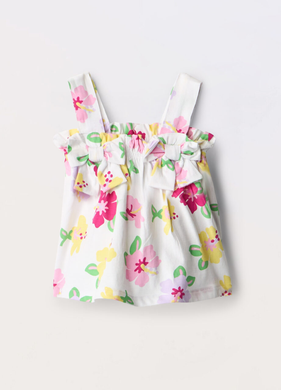 Top od čistog pamučnog jerseya za bebe